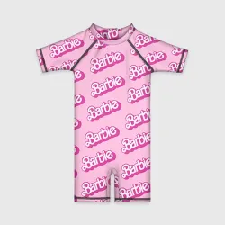 Детский купальный костюм 3D Barbie