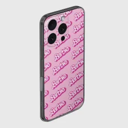 Чехол для iPhone 16 Pro Max силиконовый с защитой камеры Barbie - фото 2