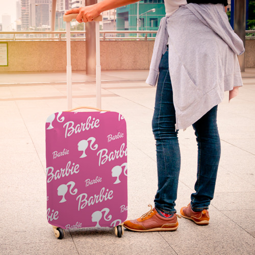 Чехол для чемодана 3D с принтом Barbie - картинка 4 Чехол для чемодана 3D Barbie - фото 4