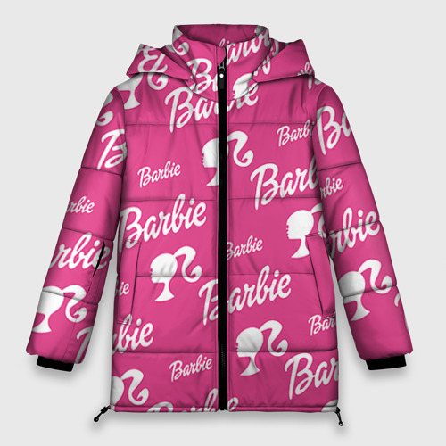 Женская зимняя куртка Oversize Barbie, цвет красный