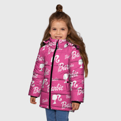 Зимняя куртка для девочек 3D Barbie - фото 2