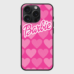 Чехол силиконовый для Apple iPhone 15 Pro матовый Barbie