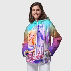 Женская ветровка 3D Barbie - фото 2