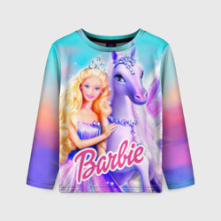 Детский лонгслив 3D Barbie