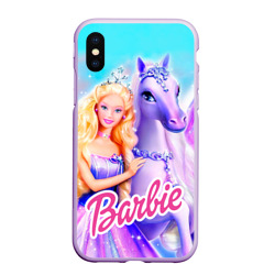 Чехол для iPhone XS Max матовый Barbie
