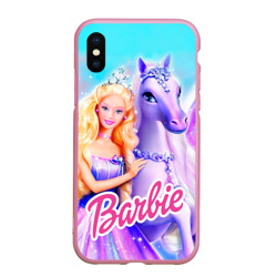 Чехол для iPhone XS Max матовый Barbie