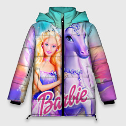 Женская зимняя куртка Oversize Barbie