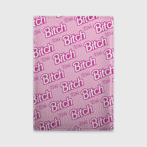 Обложка для автодокументов Bitch, цвет черный - фото 2