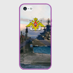 Чехол для iPhone 5/5S матовый ВМФ