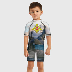 Детский купальный костюм 3D ВМФ - фото 2