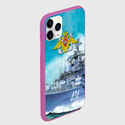 Чехол для iPhone 11 Pro матовый ВМФ - фото 2