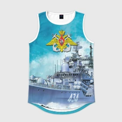 Мужская спортивная майка 3D ВМФ