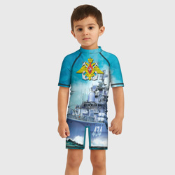 Детский купальный костюм 3D ВМФ - фото 2