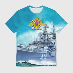 Мужская футболка 3D ВМФ