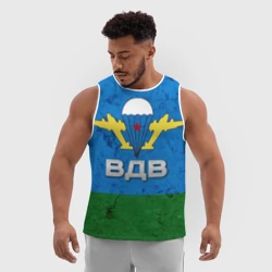 Мужская спортивная майка 3D ВДВ - фото 2