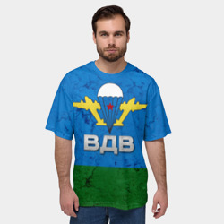 Мужская футболка oversize 3D ВДВ - фото 2