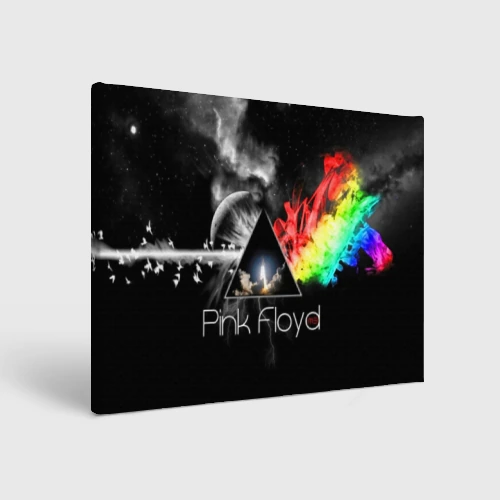 Холст прямоугольный Pink Floyd