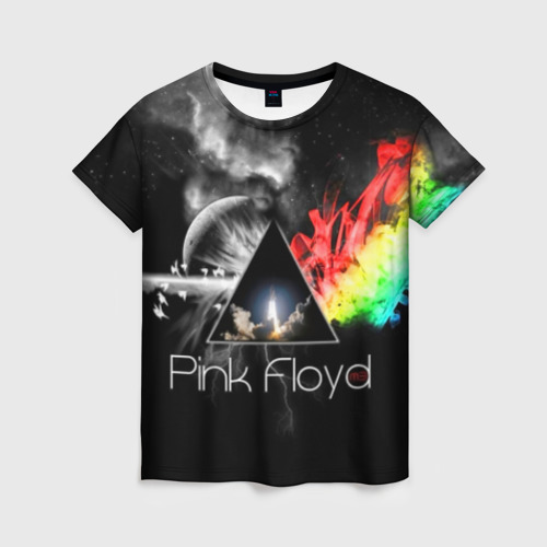 Женская футболка 3D Pink Floyd, цвет 3D печать