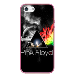 Чехол для iPhone 5/5S матовый Pink Floyd