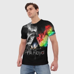 Мужская футболка 3D Pink Floyd - фото 2