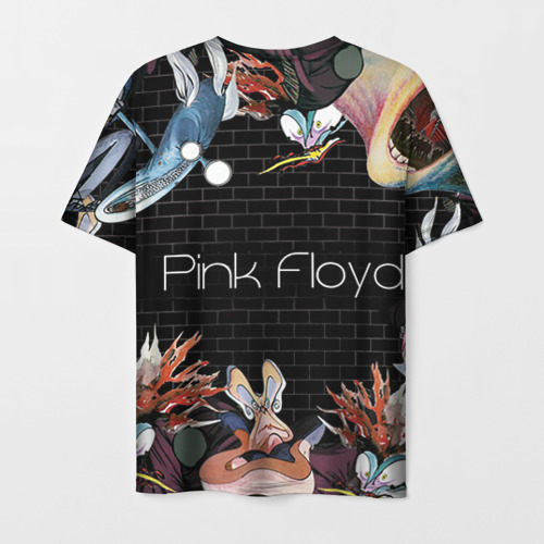 Мужская футболка 3D Pink Floyd, цвет 3D печать - фото 2