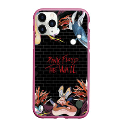 Чехол для iPhone 11 Pro Max матовый Pink Floyd