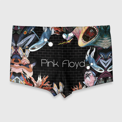 Мужские купальные плавки 3D Pink Floyd, цвет 3D печать - фото 2