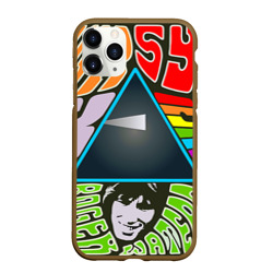 Чехол для iPhone 11 Pro Max матовый Pink Floyd