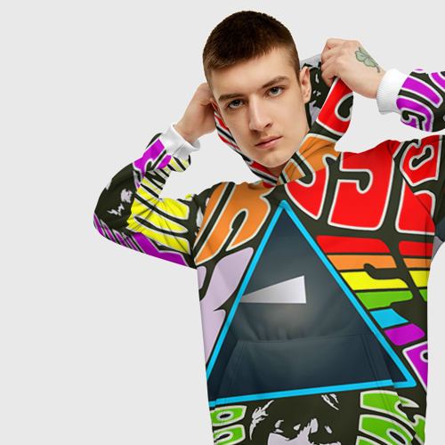 3d pink floyd hoodie hotsell