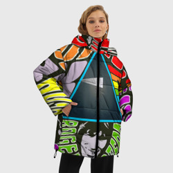 Женская зимняя куртка Oversize Pink Floyd - фото 2