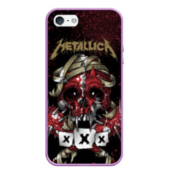 Чехол для iPhone 5/5S матовый Metallica