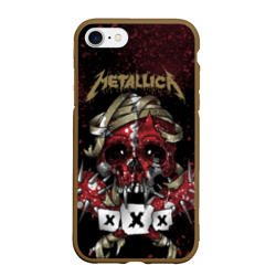 Чехол для iPhone 7/8 матовый Metallica