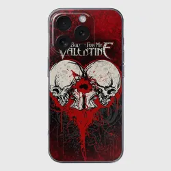 Чехол для iPhone 16 Pro Max силиконовый с защитой камеры Bullet for my Valentine