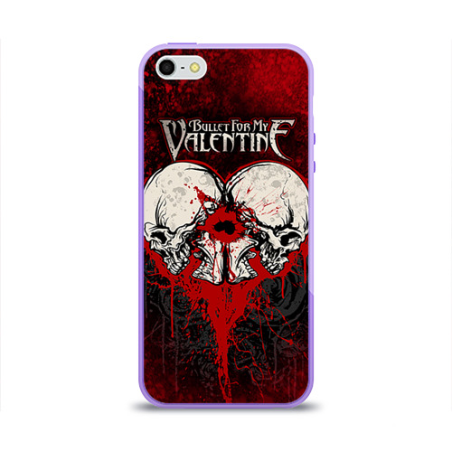 Чехол для Apple iPhone 5/5S силиконовый глянцевый Bullet for my valentine Фото 01 Чехол для Apple iPhone 5/5S силиконовый глянцевый Bullet for my valentine Фото 01