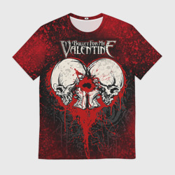 Мужская футболка 3D Bullet for my Valentine