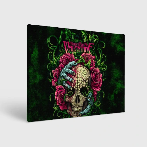 Холст прямоугольный Bullet for my Valentine