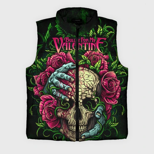 Мужской жилет утепленный 3D Bullet for my Valentine