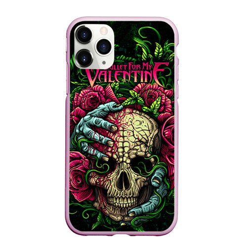 Чехол для iPhone 11 Pro матовый с принтом Bullet for my Valentine, вид спереди №1