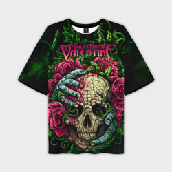 Мужская футболка oversize 3D Bullet for my Valentine