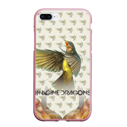 Чехол для iPhone 7Plus/8 Plus матовый Imagine Dragons