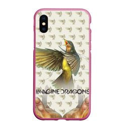 Чехол для iPhone XS Max матовый Imagine Dragons