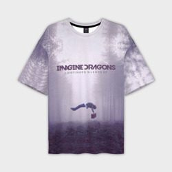 Мужская футболка oversize 3D Imagine Dragons