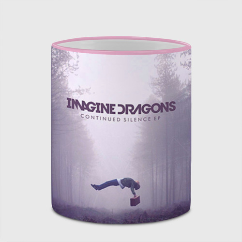 Кружка с полной запечаткой Imagine Dragons, цвет Кант розовый - фото 4