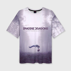 Женская футболка oversize 3D Imagine Dragons