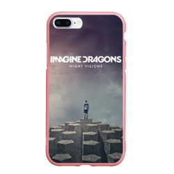 Чехол для iPhone 7Plus/8 Plus матовый Imagine Dragons