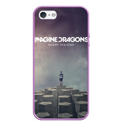 Чехол для iPhone 5/5S матовый Imagine Dragons