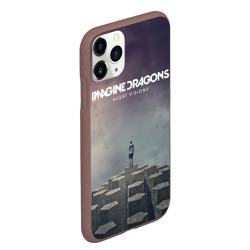 Чехол для iPhone 11 Pro Max матовый Imagine Dragons - фото 2