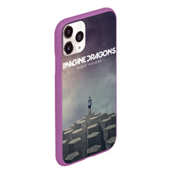 Чехол для iPhone 11 Pro Max матовый Imagine Dragons - фото 2