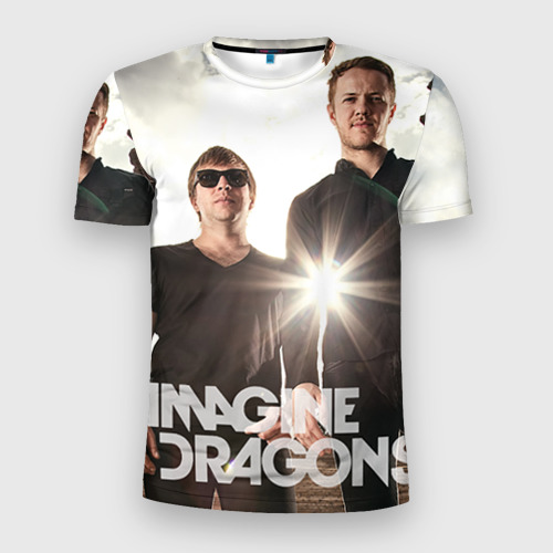 Мужская футболка 3D Slim Imagine Dragons, цвет 3D печать
