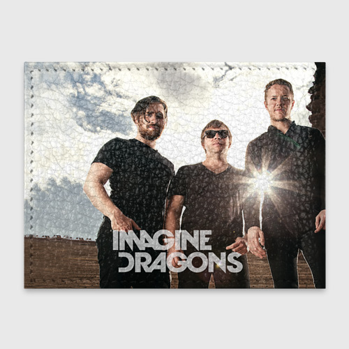 Обложка для студенческого билета Imagine Dragons, цвет черный - фото 2